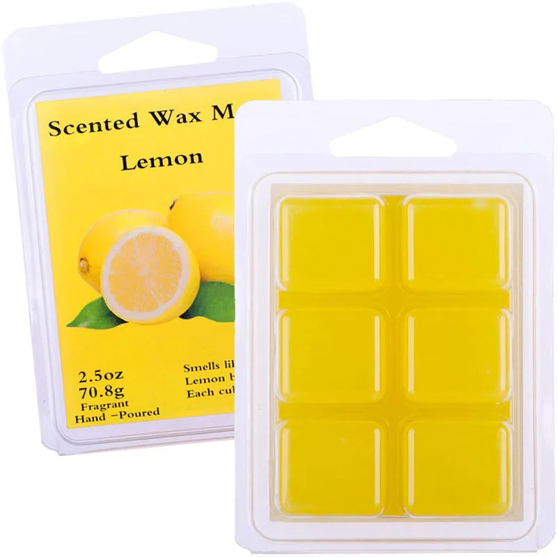 Solid Fragrant Wax Cubes Plant Essential Oil DIY Scented Candle Material Air Purifying Mood Relaxing Home Fragrance Wax Melts