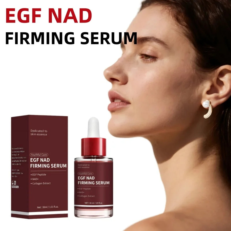 EGF NAD Firming Serum 30ml Long-lasting Hydrating Moisturizing Facial Essence Improve Fine Lines Skin Elasticity Revitalize Skin