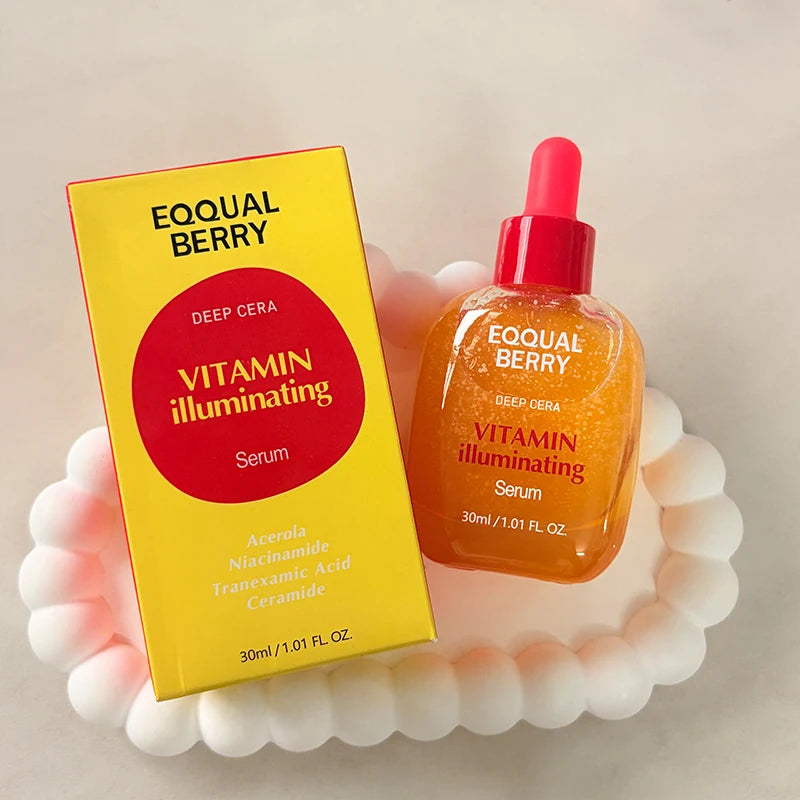EQQUALBERRY Liquid Serum with PDRN Peptides Repairing Moisturizing Hydrating Brightening Skin Tone Improving Dull Complexion