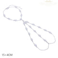 2026 New Triangle Round Cz Link Chain Bracelets for Women Paved White Cubic Zircon Gold Silver Color Fashion Jewelry