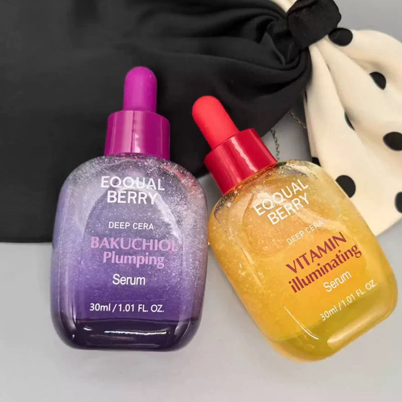 EQQUALBERRY Liquid Serum with PDRN Peptides Repairing Moisturizing Hydrating Brightening Skin Tone Improving Dull Complexion