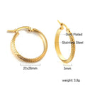 ASONSTEEL Fashion Luxury Exaggerated Circular Snake Hoop Earrings Pattern Serpentine Stainless Steel Jewelry Party Unique Design