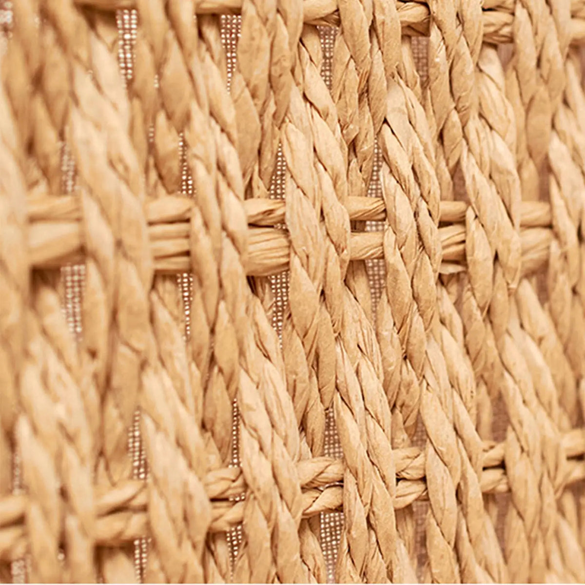 Woven Storage Baskets with Handles Handwoven Kitchen Storage Box for Vegetables and Fruit Toilet Desktop Sundries Home Organizer