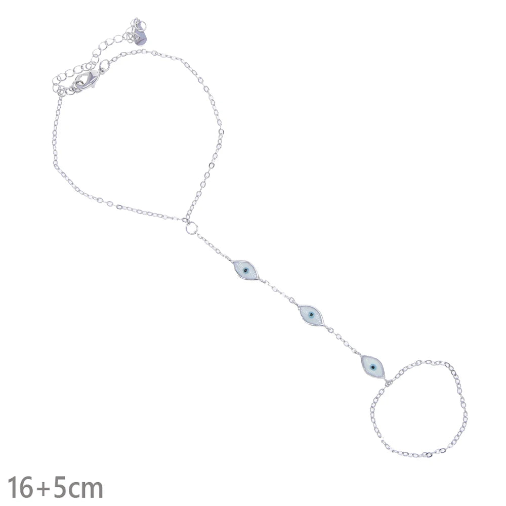 2026 New Triangle Round Cz Link Chain Bracelets for Women Paved White Cubic Zircon Gold Silver Color Fashion Jewelry