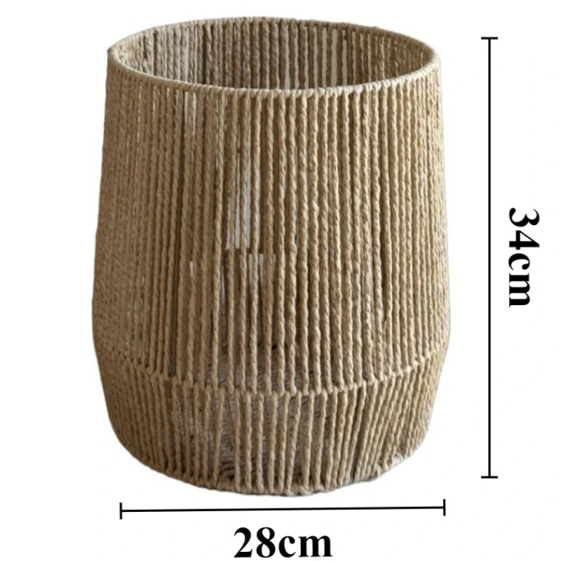Weaving Dirty Laundry Basket Household Storage Baskets Modern Fabric Organizing Basket Bathroom Organization Furniture Baskets