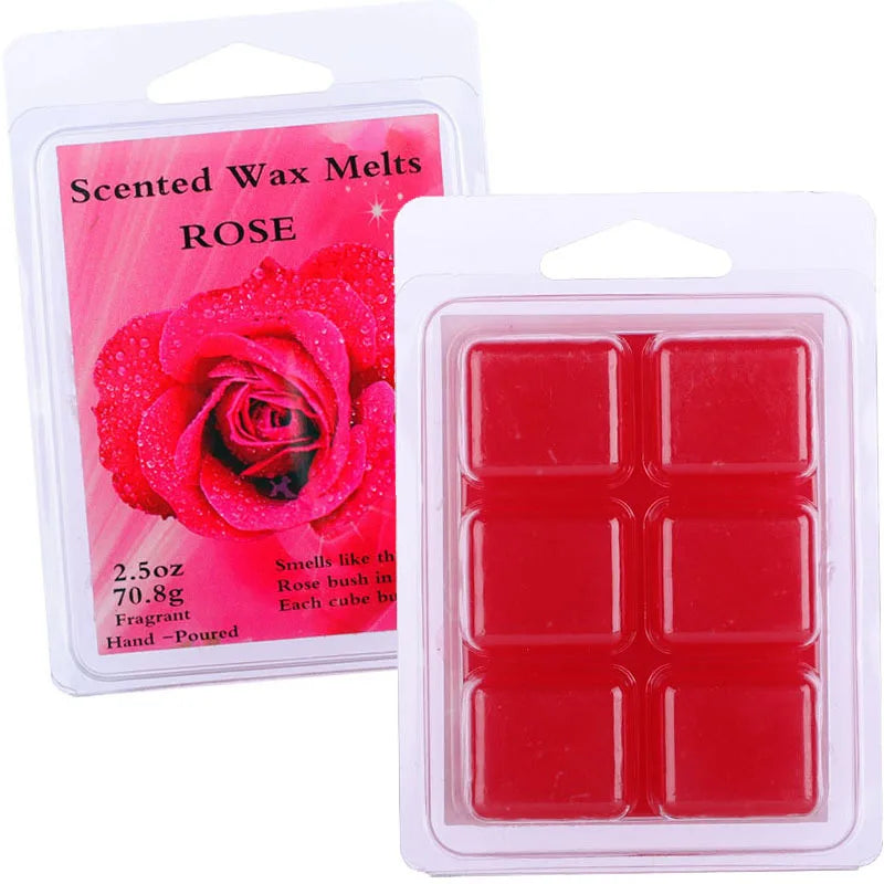 Solid Fragrant Wax Cubes Plant Essential Oil DIY Scented Candle Material Air Purifying Mood Relaxing Home Fragrance Wax Melts