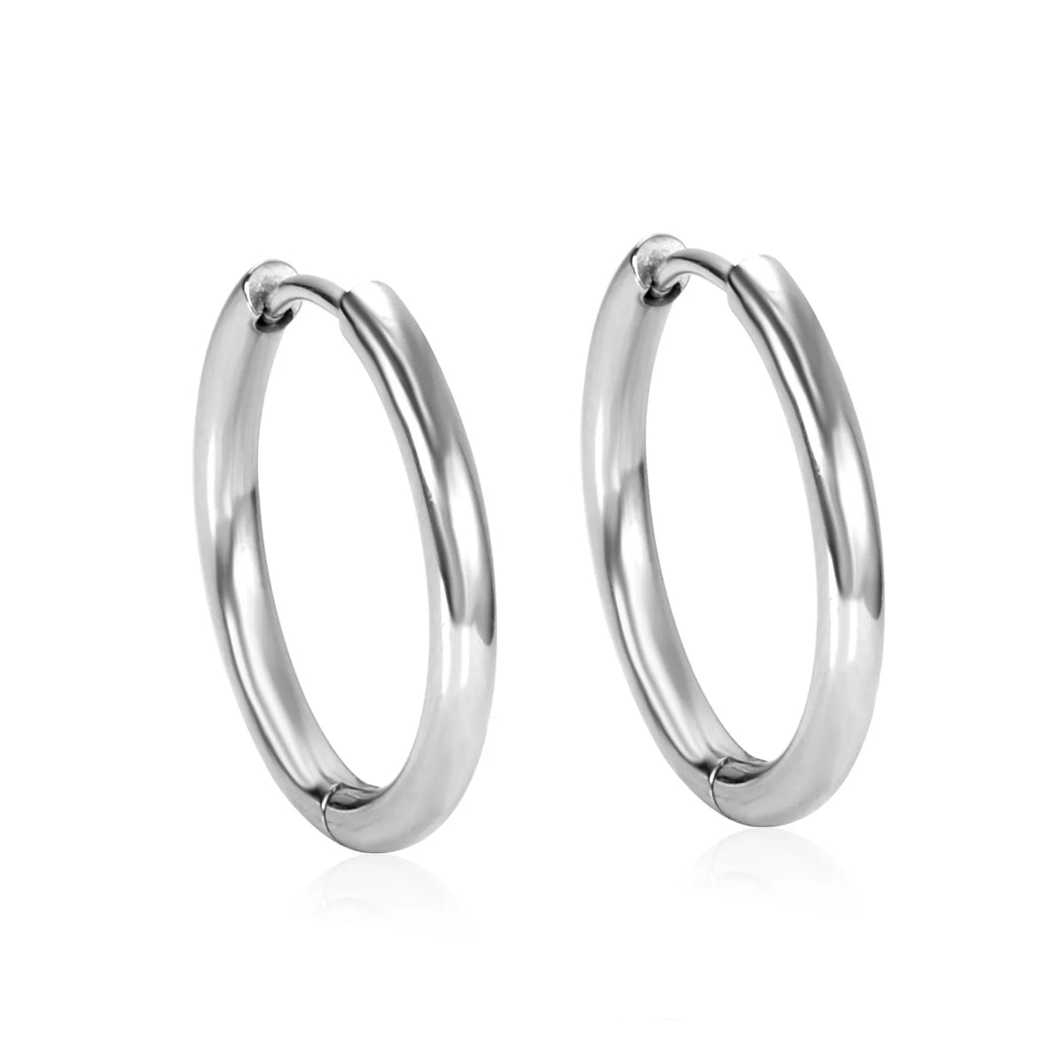ASONSTEEL Fashion Luxury Exaggerated Circular Snake Hoop Earrings Pattern Serpentine Stainless Steel Jewelry Party Unique Design