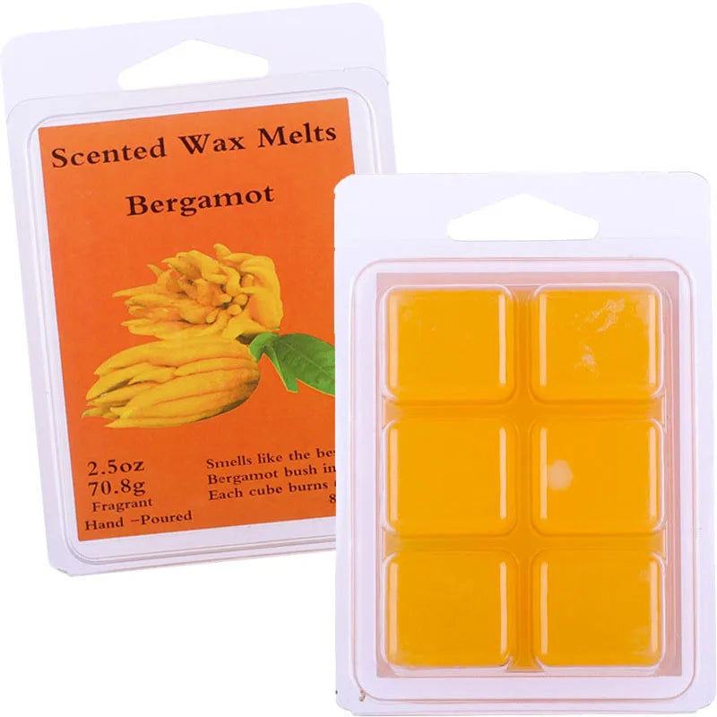Solid Fragrant Wax Cubes Plant Essential Oil DIY Scented Candle Material Air Purifying Mood Relaxing Home Fragrance Wax Melts