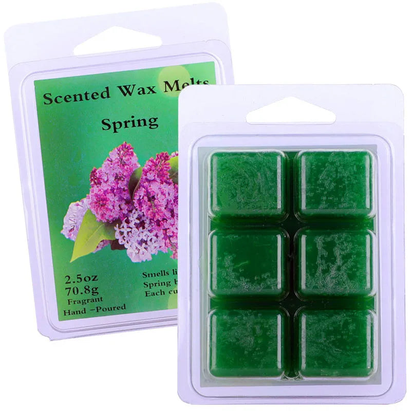 Solid Fragrant Wax Cubes Plant Essential Oil DIY Scented Candle Material Air Purifying Mood Relaxing Home Fragrance Wax Melts