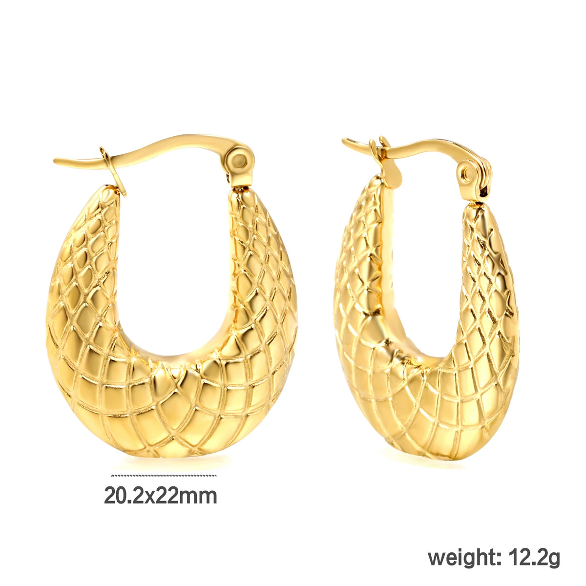 ASONSTEEL Fashion Luxury Exaggerated Circular Snake Hoop Earrings Pattern Serpentine Stainless Steel Jewelry Party Unique Design