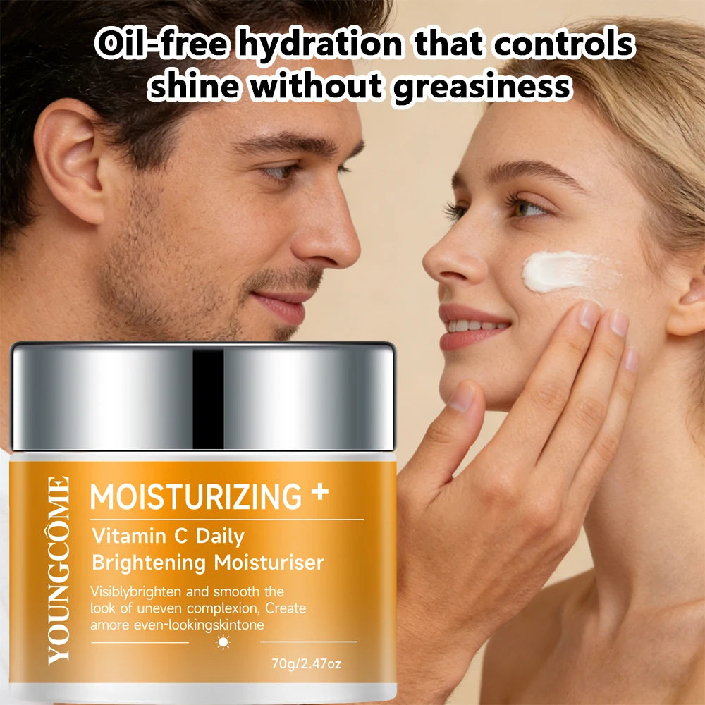 Vitamin C Brightening Face Cream - Daily Hydration Visibly brighten and smooth the look of uneven complexion 40/70g