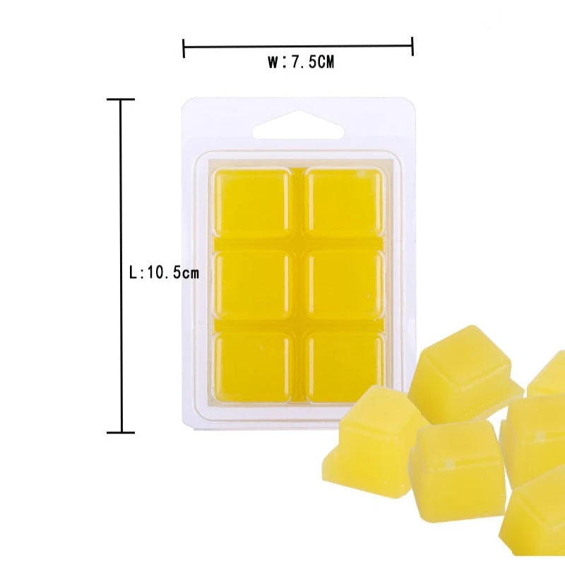 Solid Fragrant Wax Cubes Plant Essential Oil DIY Scented Candle Material Air Purifying Mood Relaxing Home Fragrance Wax Melts