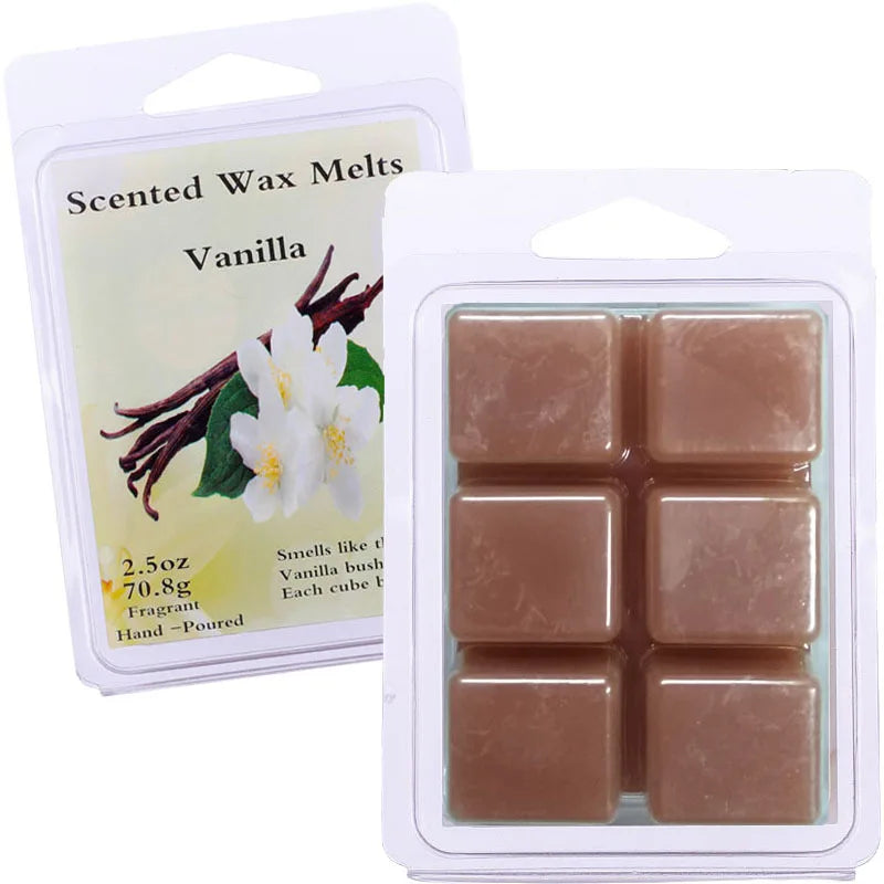 Solid Fragrant Wax Cubes Plant Essential Oil DIY Scented Candle Material Air Purifying Mood Relaxing Home Fragrance Wax Melts