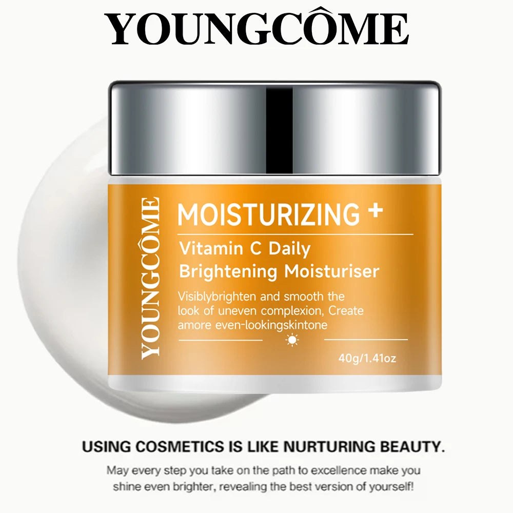 Vitamin C Brightening Face Cream - Daily Hydration Visibly brighten and smooth the look of uneven complexion 40/70g